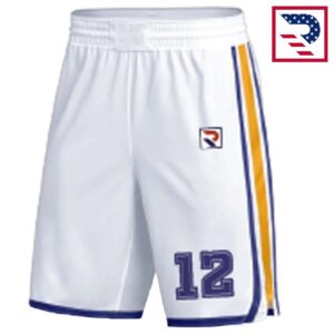 Rajco Industry White Basketball Shorts Manufacturer