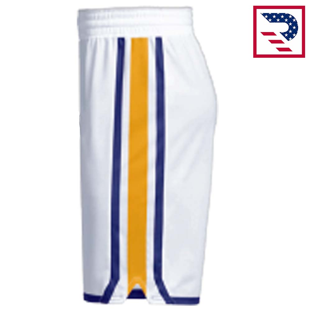 White Basketball Shorts - Image 3
