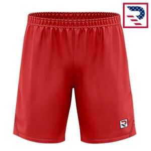 Red Football Shorts