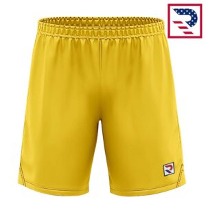 Yellow Football Shorts