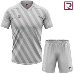 Soccer Uniform Slanted Sublimation - Silver