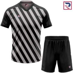 Soccer Uniform Slanted Sublimation - Black
