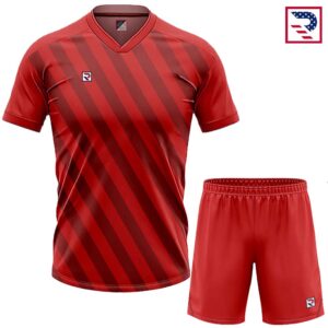 Soccer Uniform Slanted Sublimation - Red