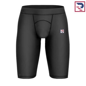 Men's Innerwear Tights Compression Shorts - Black
