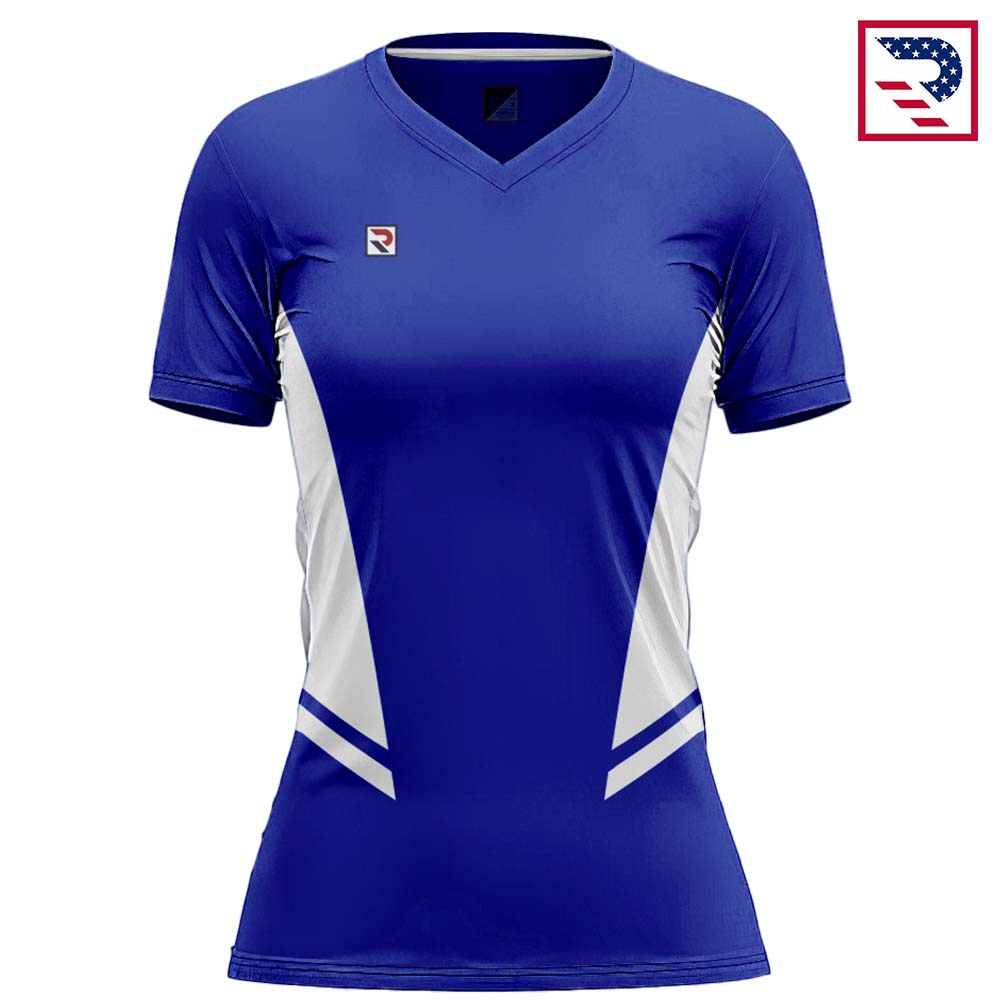 Women's Soccer Uniform Sublimation - Blue - Image 2