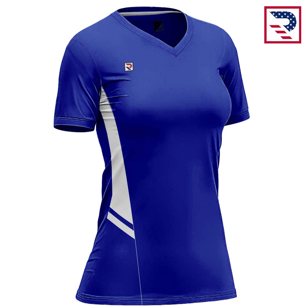Women's Soccer Uniform Sublimation - Blue - Image 3
