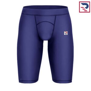 Men's Innerwear Tights Compression Shorts - Navy