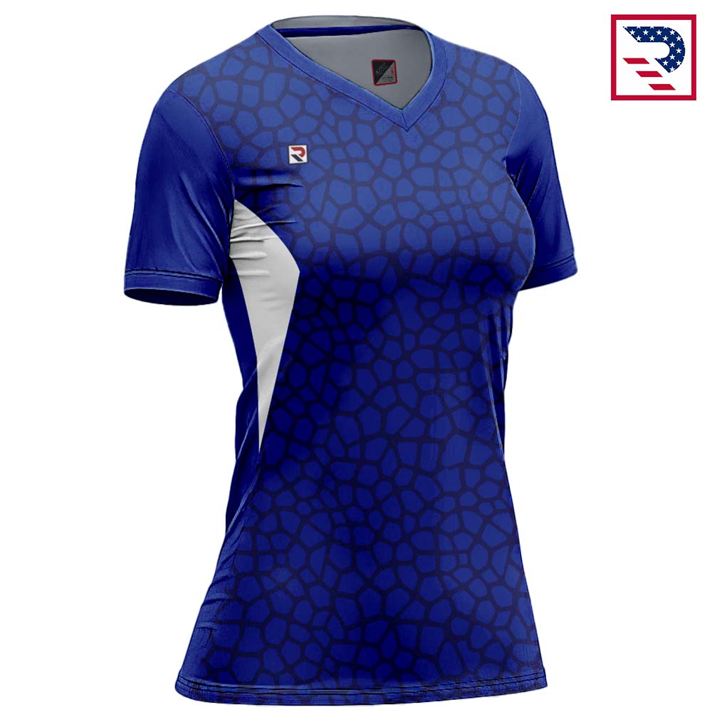 Women's Soccer Uniform Sublimated - Blue - Image 7