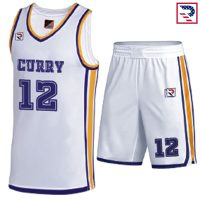 Basketball Uniforms - White/Blue