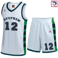 Basketball Uniforms - White/Green