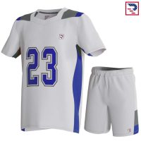 Lacrosse Uniform Sublimated - White/Blue
