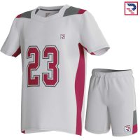 Lacrosse Uniform Sublimated - White/Red