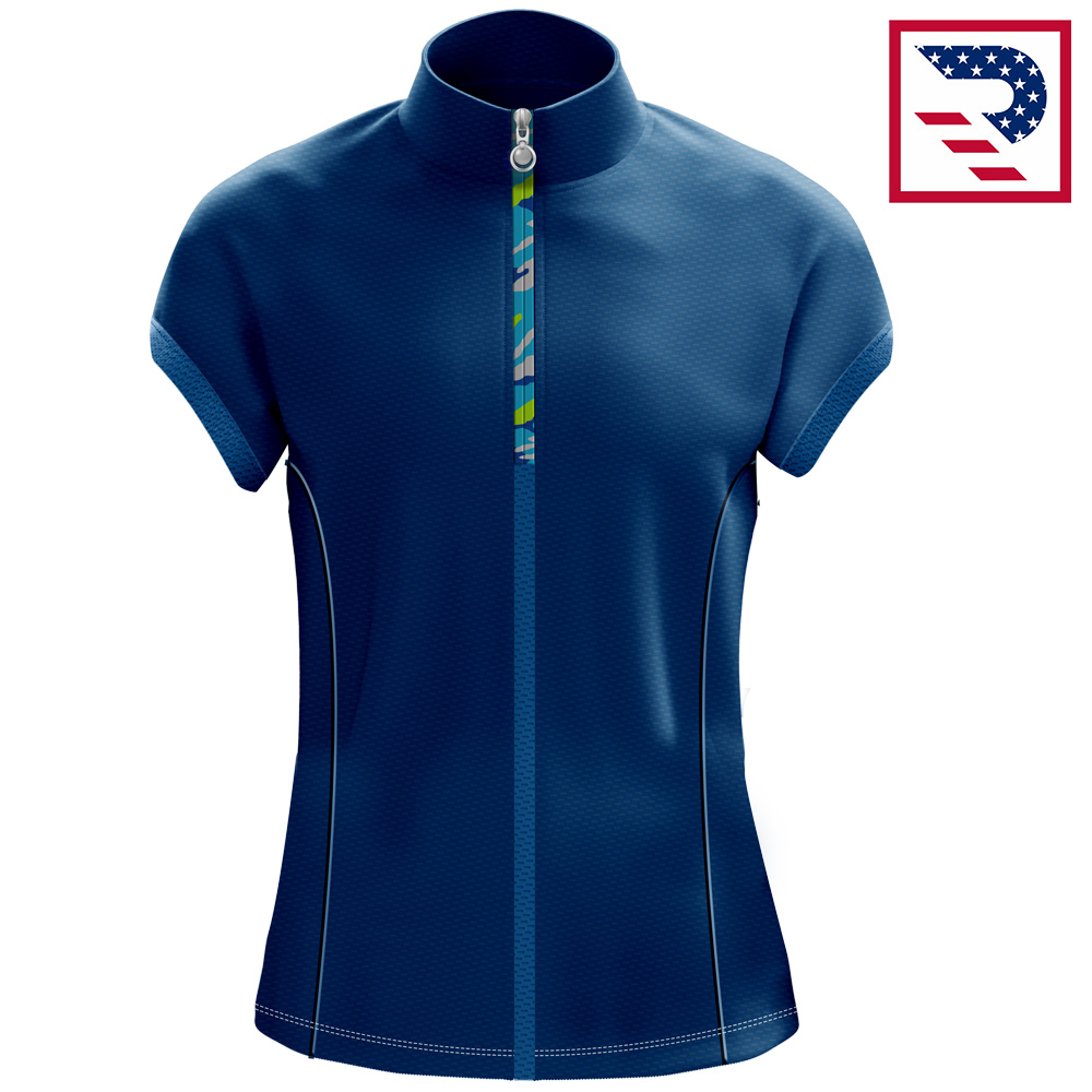 Women's Fitness Wear Shirt - Royal Blue