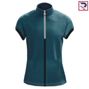 Women's Fitness Wear Shirt - Blue Melange