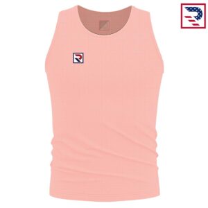Basketball Tank Top Simple - Light Orange