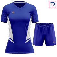 Women's Soccer Uniform Sublimation - Blue