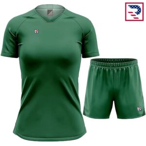 Women's Soccer Uniform - Green