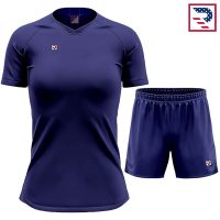 Women's Soccer Uniform - Navy Blue