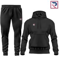 Sports Tracksuit Hoodie & Pant - Black