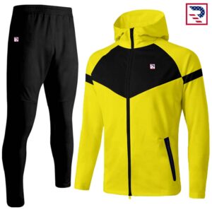 Tracksuit For Men - Black/Yellow