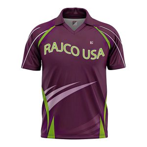 Cricket Sublimated Jersey- Maroon