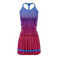 Women Tennis Wear- Red/ Blue