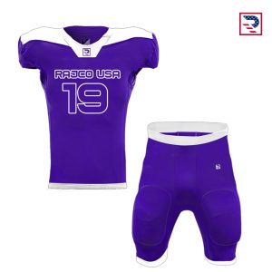 American Football Uniform- Red/ Purple/ Blue/ Black