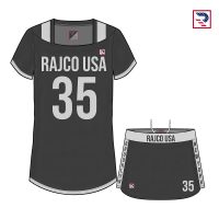 Women Lacrosse sublimatio uniform Black