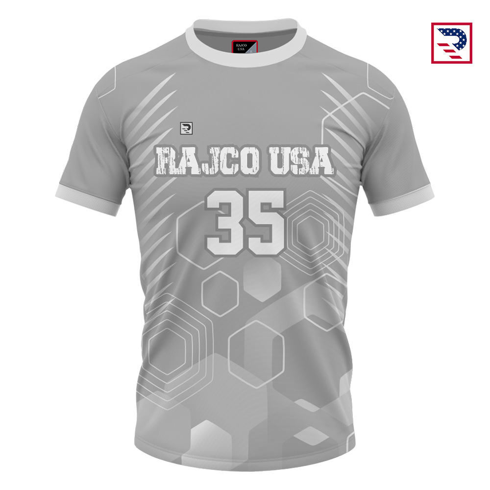 Soccer Jersey- Pink/ Blue/ Grey/ Sky Blue - Image 4