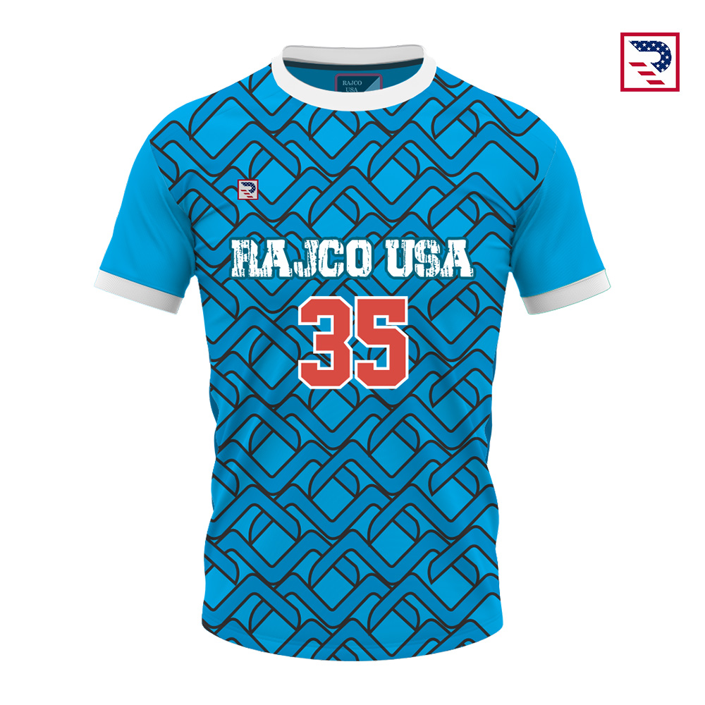 Soccer Light Blue jersey front