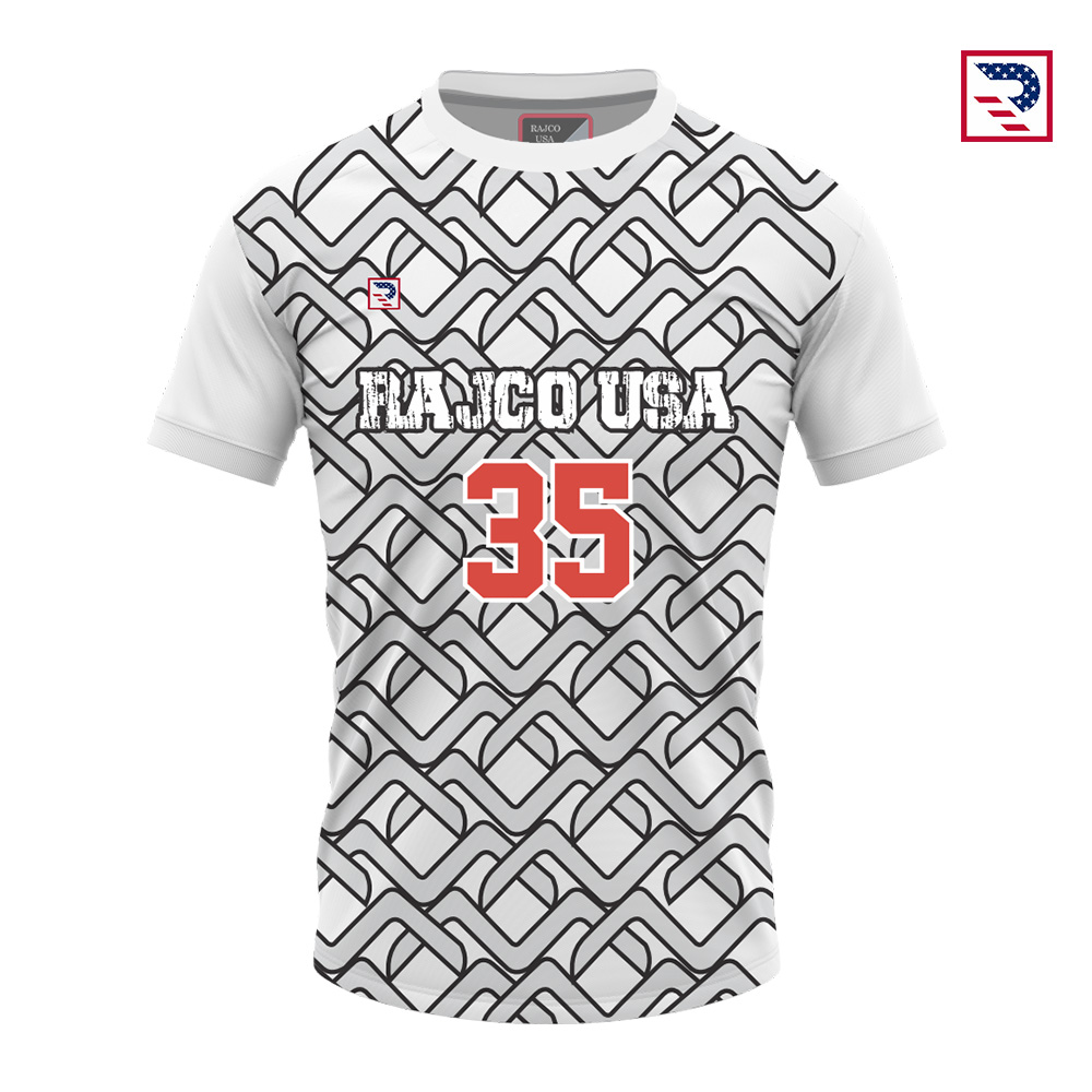 Soccer White jersey Front