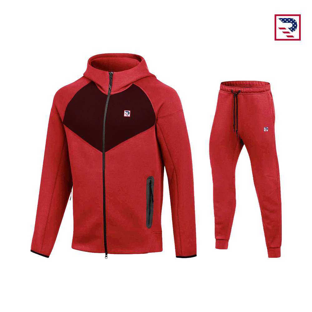 Red Windrunner Tracksuit