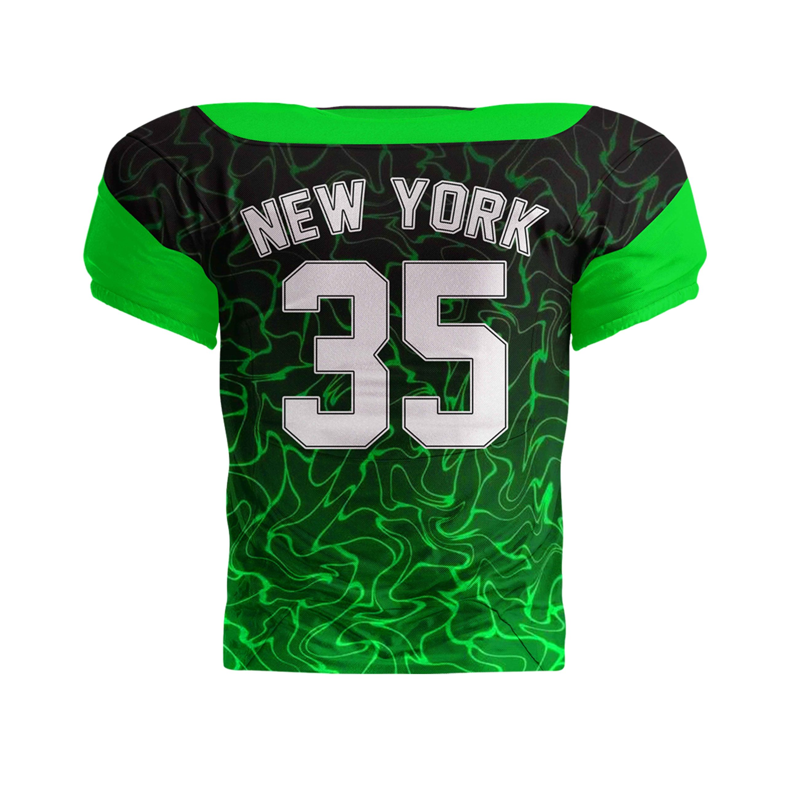 American Football Jerseygreen back