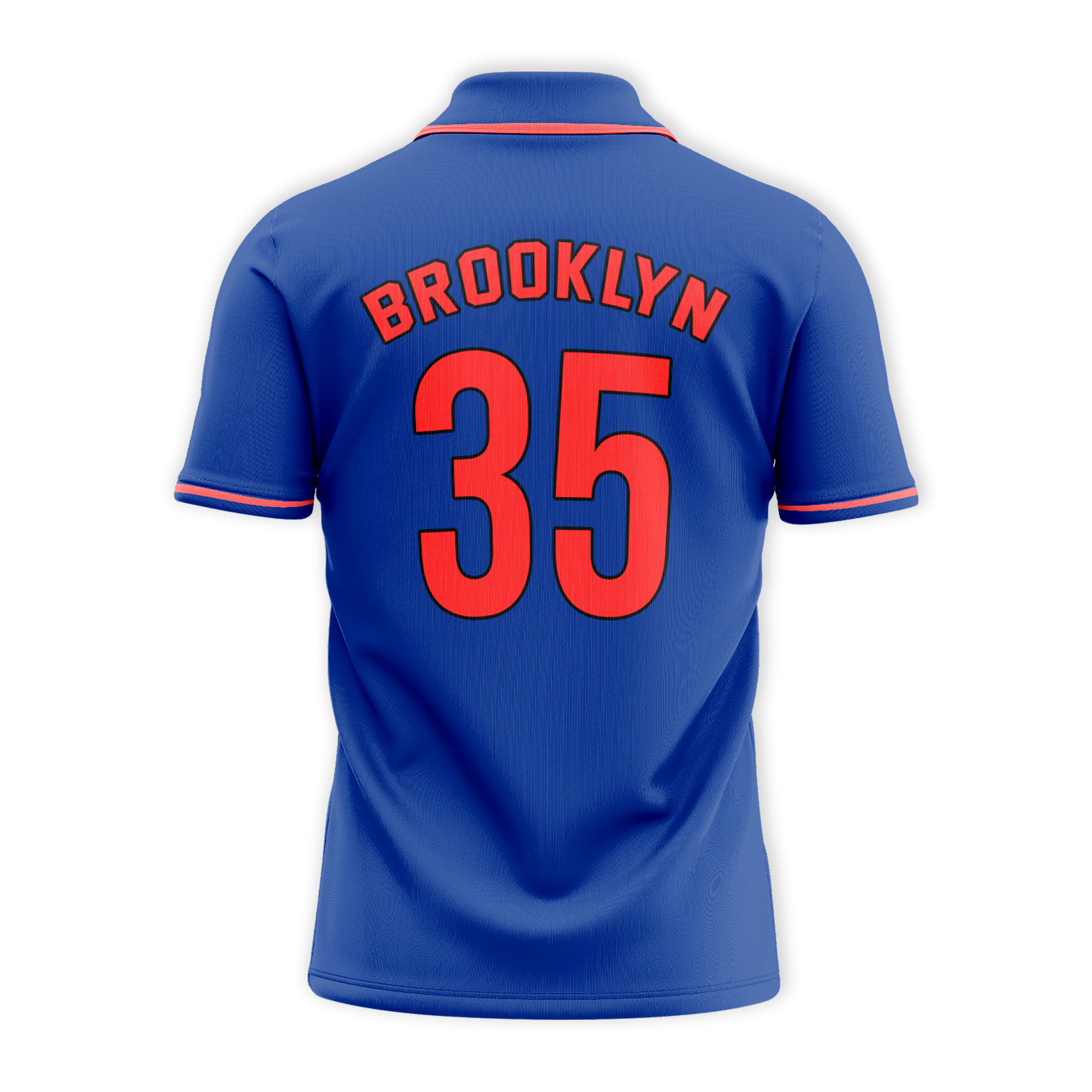 Colar Soccer Jersey Blue