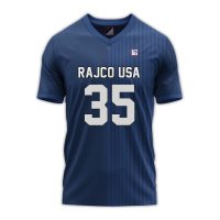 Soccer v Neck Jersey Purple